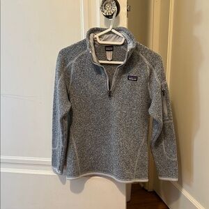 Patagonia Heathered Gray Sweater Pullover